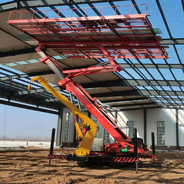 華鷹機(jī)械?高空壓瓦機(jī)的高空散裝法：