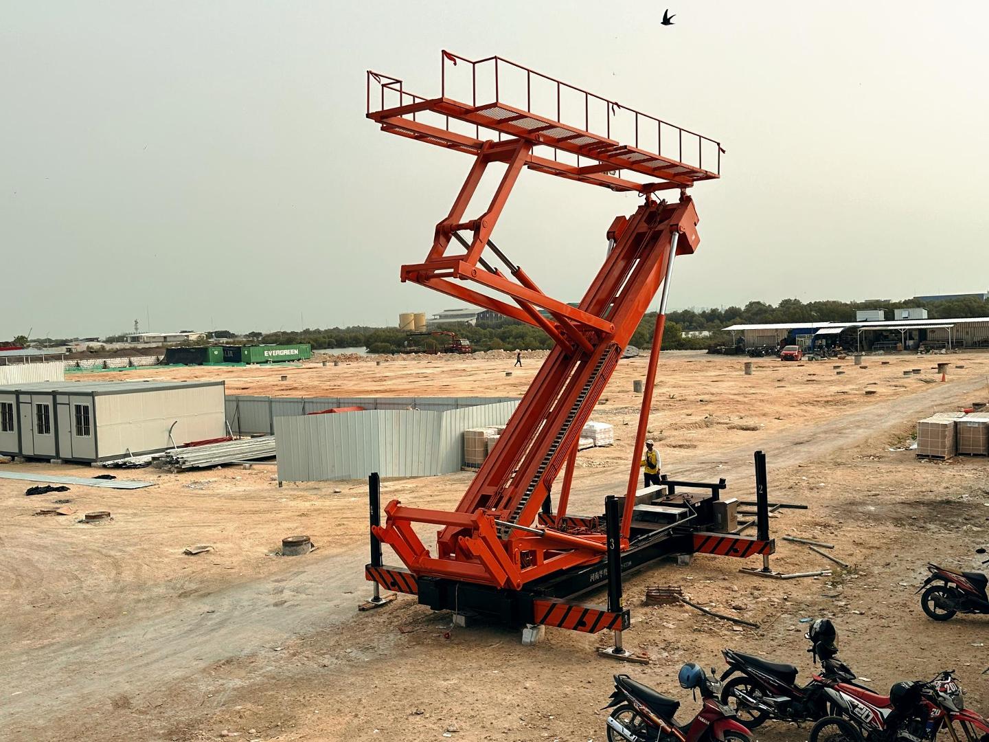 華鷹機(jī)械高空壓瓦機(jī)機(jī)器的安裝及調(diào)試